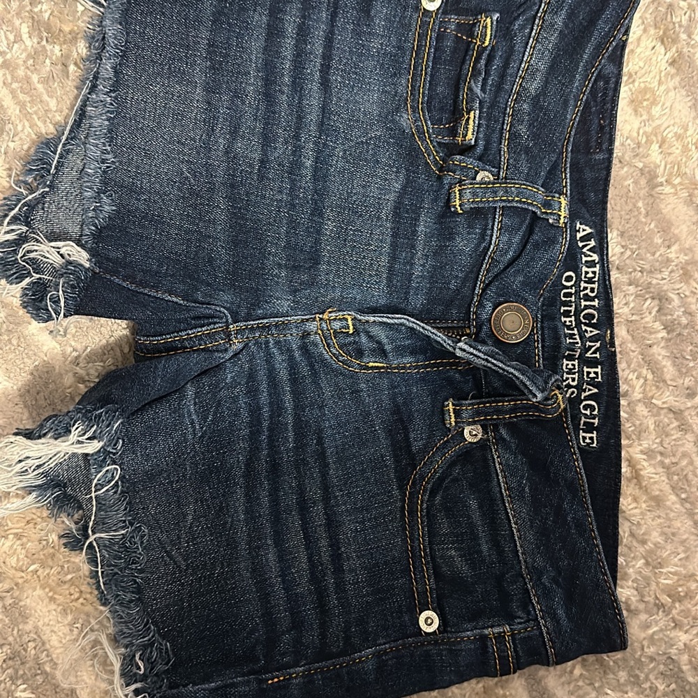 American Eagle Outfitters Blue Jeans with Vintage Wash